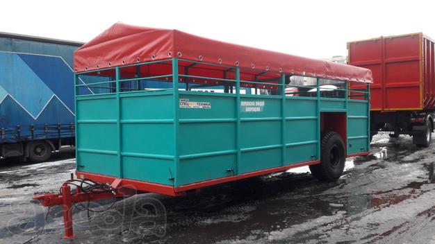 Полуприцеп тракторный скотовоз ТПС6